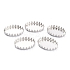 Non-Tarnish 304 Stainless Steel Cabochon Settings STAS-Y001-07B-P-1