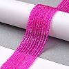 Transparent Glass Beads Strands LS-GLAA-H021-04-23-3