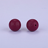Round Silicone Focal Beads SI-JX0046A-24-2