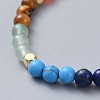 Adjustable Nylon Thread Braided Beads Bracelets BJEW-JB04441-2