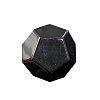 Natural Obsidian Polygon Figurines Statues for Home Desk Decorations PW-WG17072-08-1
