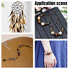 240Pcs 4 Styles Wood European Beads WOOD-GO0001-11-6