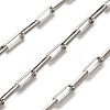 304 Stainless Steel Paperclip Chains CHS-A016-40P-A-1