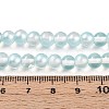 Baking Paint Transparent Glass Beads X1-DGLA-N011-6mm-05-4