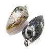 Natural Tree Agate Pendants GG-K002-16H-2