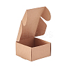 Kraft Paper Box CON-WH0036-03-4