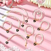26Pcs Acrylic & Alloy Enamel Pendant Decoration HJEW-CJ00053-5