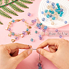 75Pcs 6 Styles Transparent Frosted Resin Beads RESI-TA0002-42-5