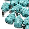 Synthetic Turquoise Pendants G-B127-06P-01-1