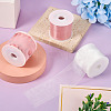 15 Yards 3 Styles Flat Organza Ribbons OCOR-TA0001-58A-4