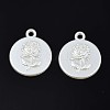 Acrylic Imitation Pearl Pendants OACR-N134-012-3