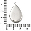 304 Stainless Steel Pave Natural Paua Shell Pendants STAS-Z125-01F-P-3