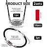 1Set Stainless Steel Perfume Bottle Necklaces NJEW-FH0001-27-2