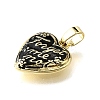 Brass Pendants KK-V007-011G-01-2