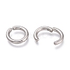 201 Stainless Steel Clip-on Earrings EJEW-O095-04A-2