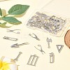 38Pcs 19 Styles Alloy Pendants FIND-FS0003-89-9