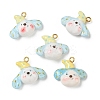 Handmade Polymer Clay Pendants PY-CBABDB7-11B-1