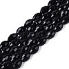 Opaque Solid Color Glass Beads Strands LS-GLAA-N071-01A-C12-1