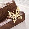 304 Stainless Steel Cuff Rings for Women LS-RJEW-F175-01G-03-4