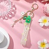 Flower PVC Rope Keychains KEYC-JKC00968-2
