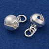 Rack Plating Brass Charms KK-Z070-05S-2