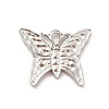 Non-Tarnish 304 Stainless Steel Pendant Rhinestone Settings LS-STAS-F282-10P-2