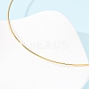 1.5MM 201 Stainless Steel Wire Choker Necklace NJEW-Z098-02G-4