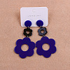 304 Stainless Steel Dangle Stud Earrings FS-WG4F7EC-02-1