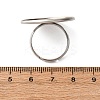 304 Stainless Steel Adjustable Ring Components STAS-B098-03H-P-3