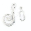 Tibetan Style Alloy Hook Clasps LF5077Y-2