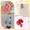 24Pcs 3 Colors UV Plating Rainbow Iridescent Acrylic Enamel Beads SACR-PA0001-02A-6