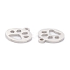 Non-Tarnish 201 Stainless Steel Pendants STAS-D451-19P-2