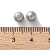 Plastic Imitation Pearl Beads FIND-M059-01B-05-3
