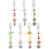 Handmade Polymer Clay & Acrylic & Resin & Glass Pendant Decorations KEYC-FS00037-06-4