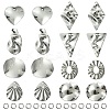 16Pcs 8 Style 201 Stainless Steel Pendants DIY-FS0005-37P-1