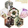Natural Wooden Round Ball WOOD-PH0001-17-WH-8