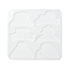 Claw Hair Clips Cabochon Silicone Molds DIY-L065-05-5