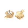 Rack Plating Alloy Rhinestone Pendants PALLOY-S186-09G-02-2