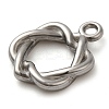 304 Stainless Steel Pendants STAS-M070-03P-2