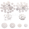 800Pcs 4 Style 316 Surgical Stainless Steel Beads STAS-SC0003-30-1