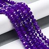Baking Painted Imitation Jade Glass Bead Strands LS-DGLA-A034-J10mm-A27-2