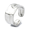 304 Stainless Steel Cuff Rings RJEW-M019-39P-1