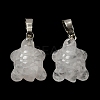 Natural Quartz Crystal Pendants G-F758-A04-P-1