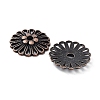 Tibetan Style Alloy Beads FIND-Q094-09R-2