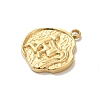 304 Stainless Steel Pendants STAS-B074-08G-01-2