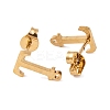 Ion Plating(IP) 304 Stainless Steel Stud Earrings FIND-Q103-01T-G-2
