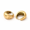 Ion Plating(IP) 316 Surgical Stainless Steel Thick Hoop Earrings for Women EJEW-G344-01G-2