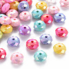 Opaque Acrylic Beads MACR-Q239-018B-1