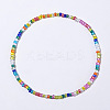 Summer & Bohemian Style Glass Seed Beaded Stretch Bracelets UR3861-6-1