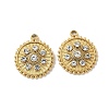 304 Stainless Steel Rhinestone Pendants STAS-I322-47G-1